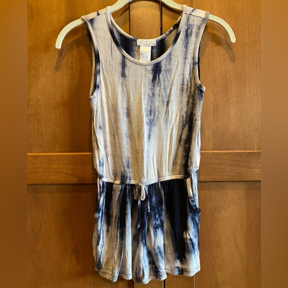 Kids Full Tilt tie dye Romper